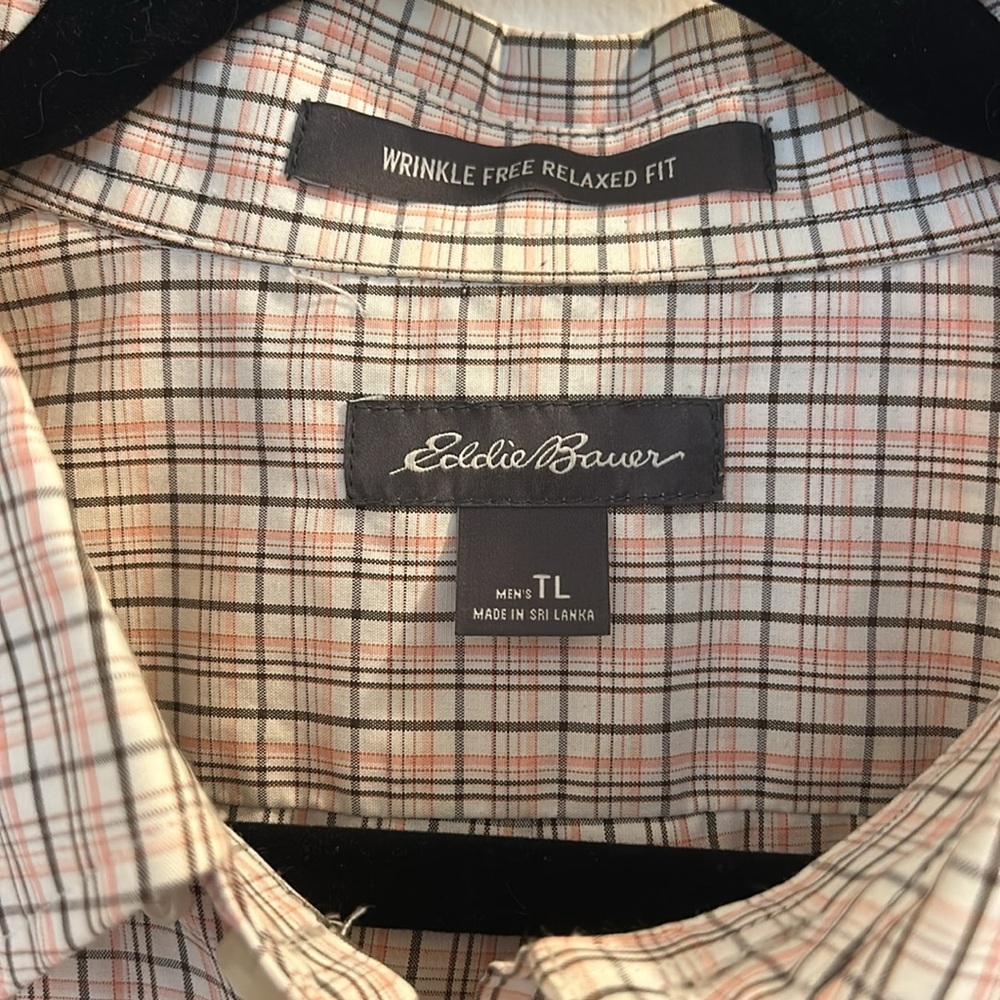 Eddie Bauer SS sport shirt - EUC - LTall